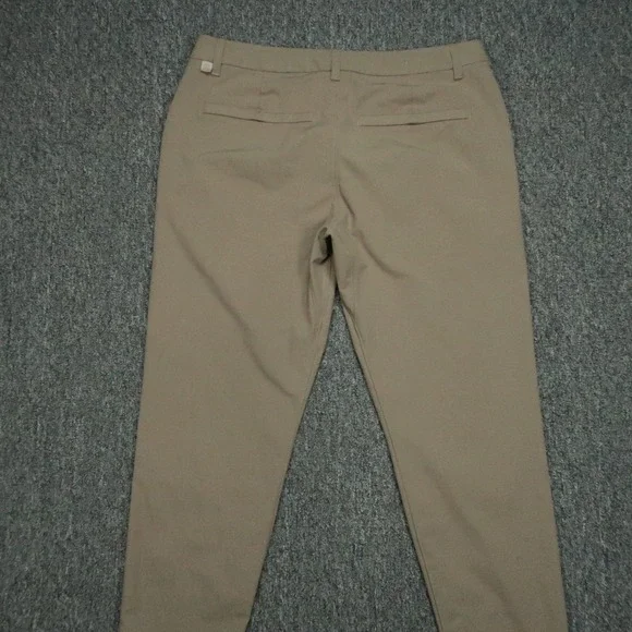 Lululemon Pants Men 33x27 Brown ABC Classic 5 Pocket Trouser Straight Warpstreme